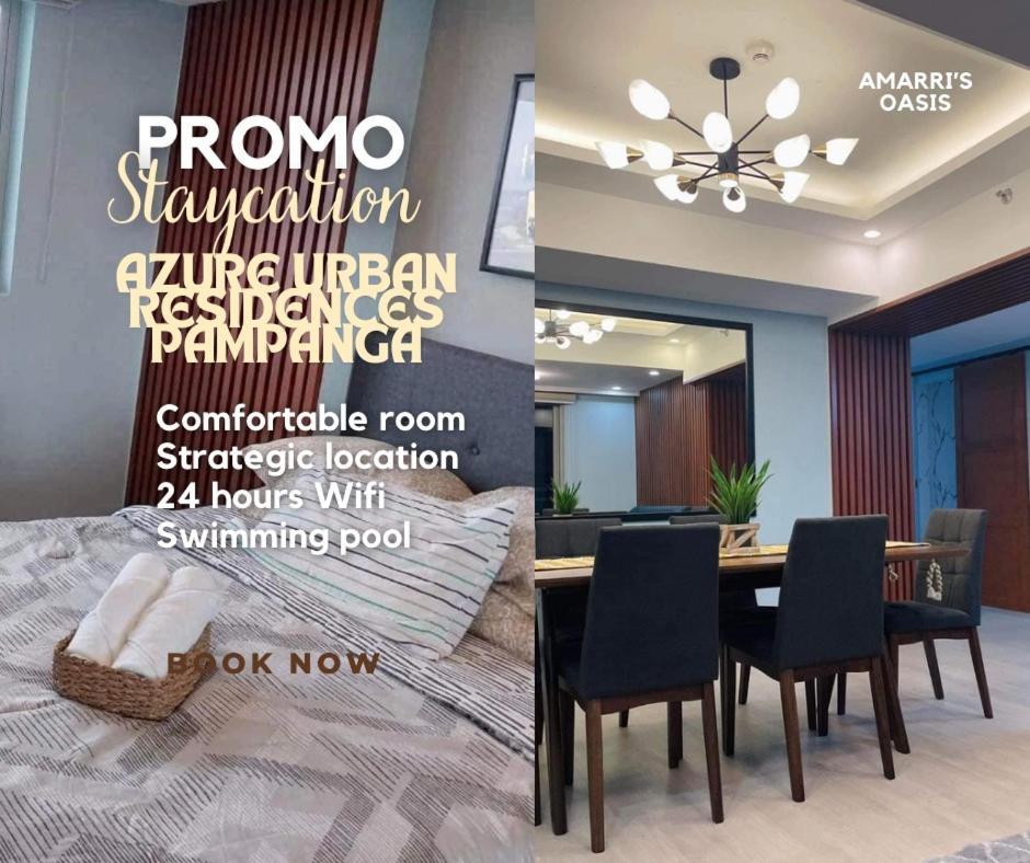 1Bedroom Unit At Azure North With Netflix Up To 6Pax Pampanga Exterior foto